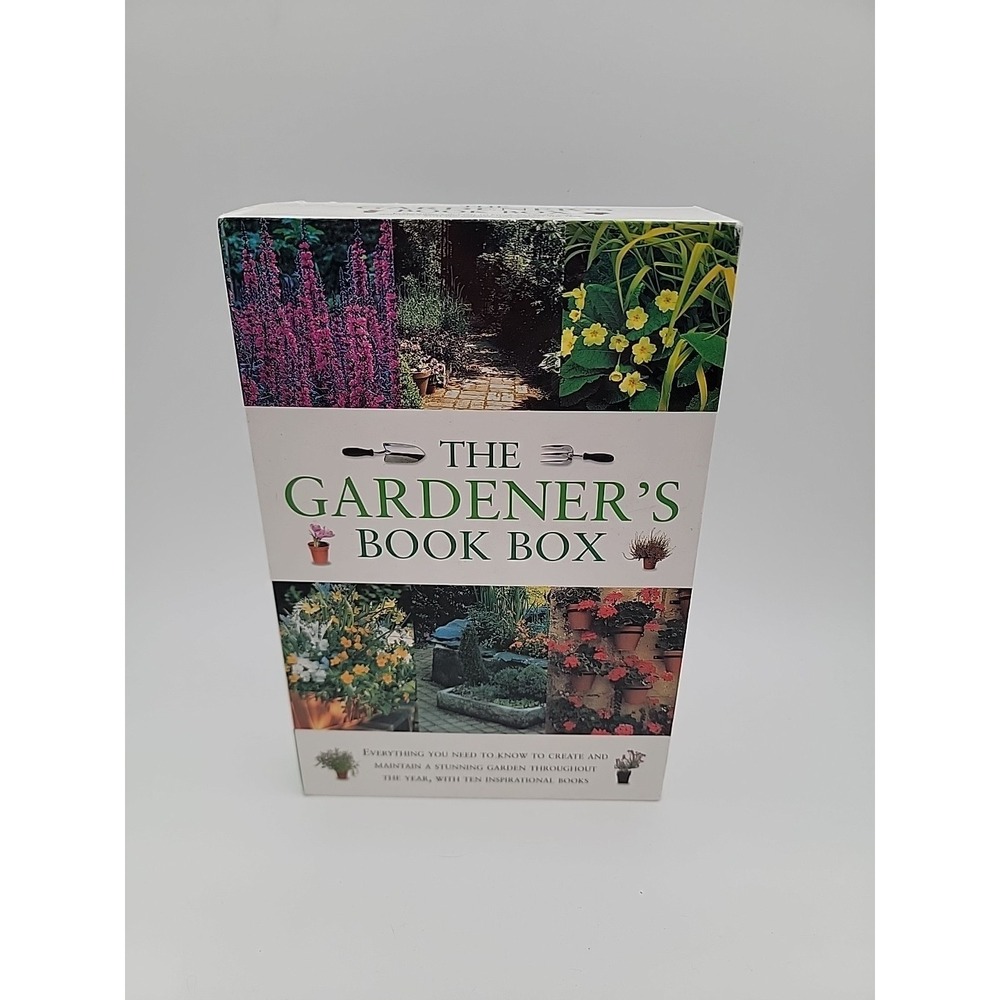 Mikolajski The Gardener's Book Box Paperback Set 10 Books Slipcase Good